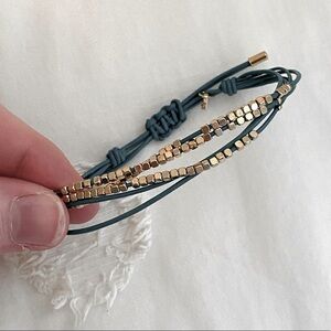 CUTE beaded blue bracelet